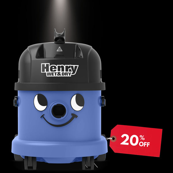 Aspirador de pó e líquidos Henry Wet and Dry